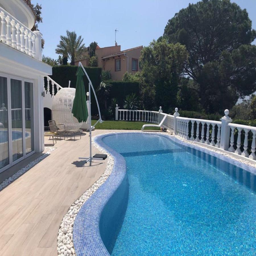 R02 Luxury Apartment In Villa With Pool And Garden Марбелья Экстерьер фото